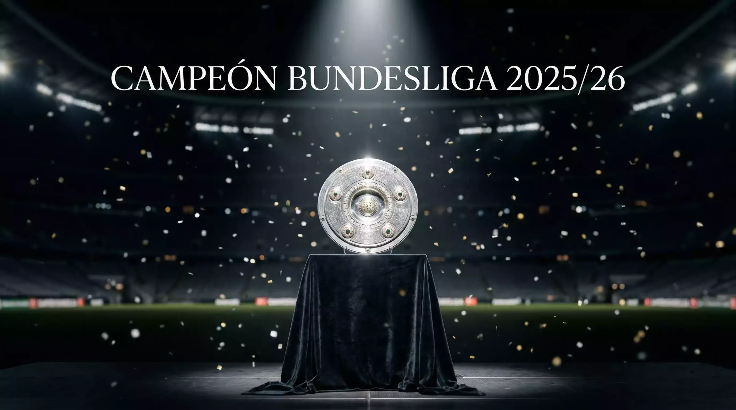 Apuestas al campeón de la Bundesliga — trofeo Meisterschale