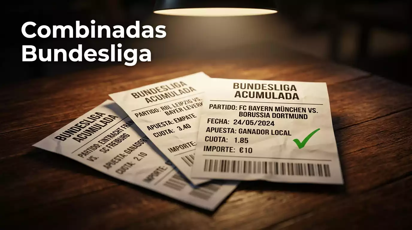 Apuestas combinadas en la Bundesliga — parlays con valor