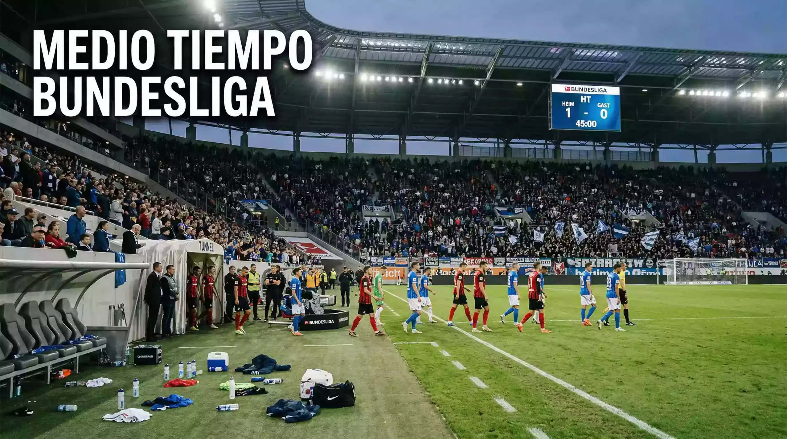Apuestas a medio tiempo en la Bundesliga — mercado de descanso