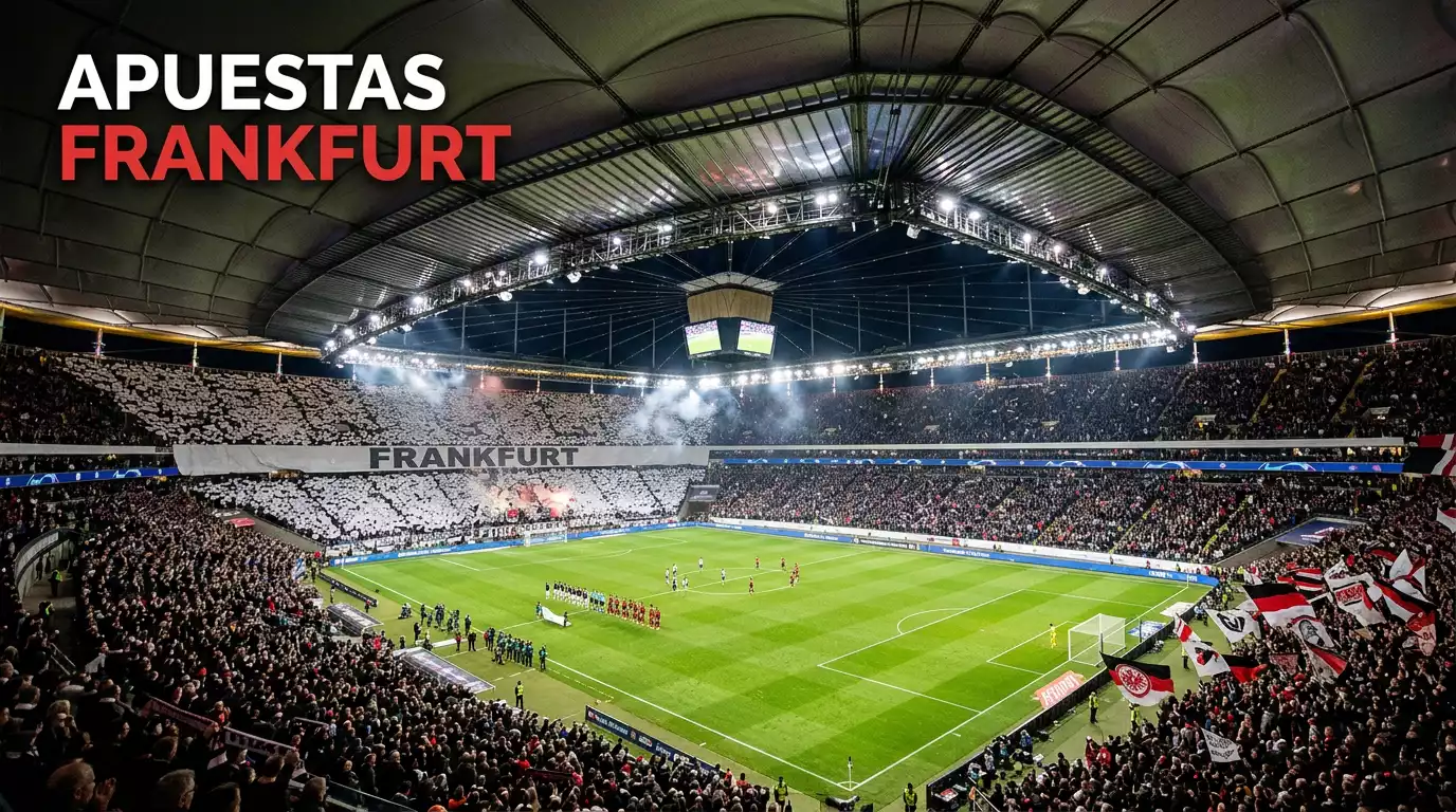 Eintracht Frankfurt apuestas — Waldstadion ambiente de partido