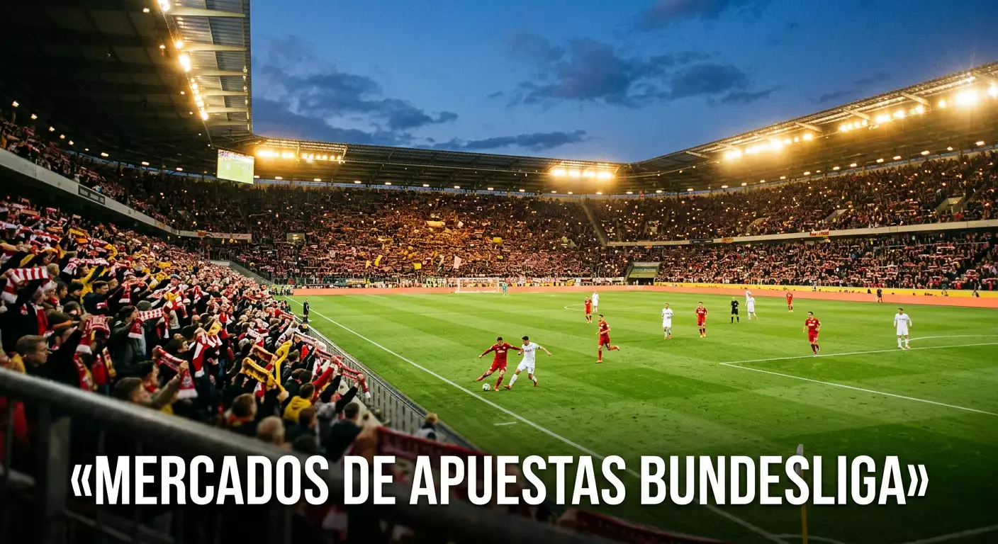 Mercados de apuestas en la Bundesliga: tipos de cuotas 1X2, Over/Under y hándicap