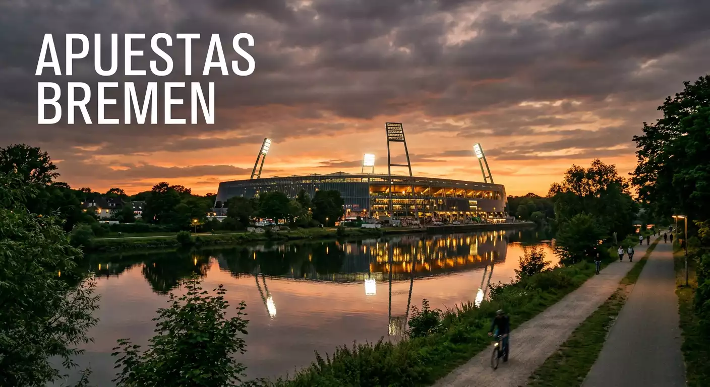 Werder Bremen apuestas — Weserstadion a orillas del río Weser